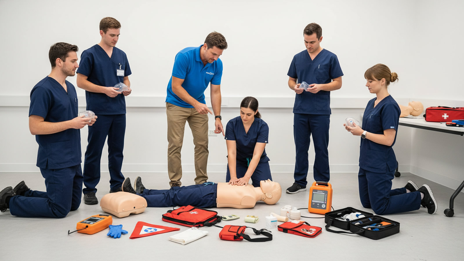 Occupational First Aid training course in Limerick with practical skills practice