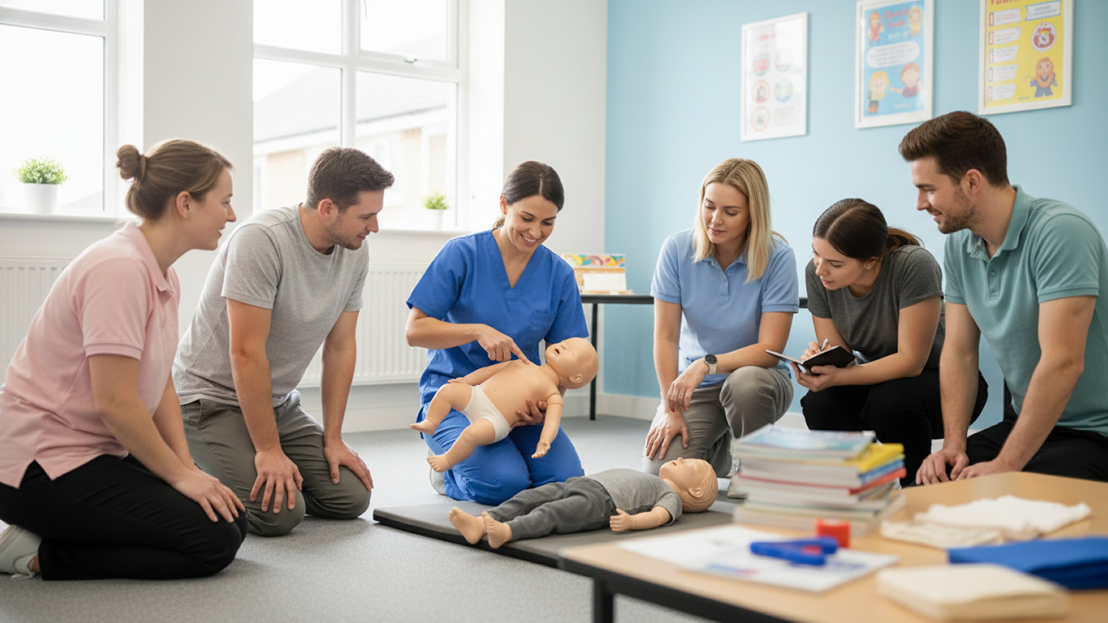 Paediatric First Aid first aid course visual for Irish workplace and community training